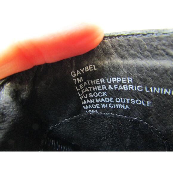 Steve Madden Women Sz 7 M Black Suede Zip Ankle Fashion Boots Bootie - Picture 10 of 11